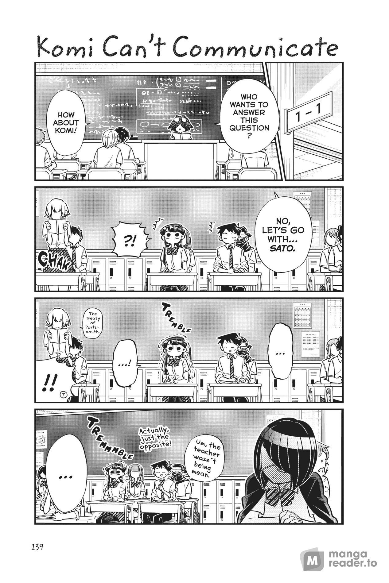 Komi Can’t Communicate, Chapter 56 image 01